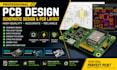 do pcb design, schematic design, pcb layout, esp32 pcb, arduino pcb, stm32 pcb