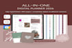 design etsy digital planners hyperlinked goodnotes planners and digital journals