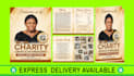 design respectfull memorial program and funeral program