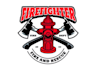 create firefighter mascot logo design with 1 day delivery