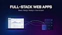 develop a full stack web application with nextjs and nodejs