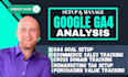 fix or setup google analytics 4, ga4 ecommerce tracking, conversion tracking