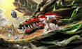 create illustration for game screen, cutscene and concept