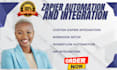 setup zapier automation API integration custom https webhook