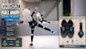 rig vrchat avatar with unity setup full body tracking visemes and physbones