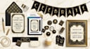 design complete printable event stationery kits