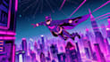 create dynamic superhero comic book covers and action posters