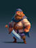 draw 2d game character illustration