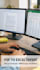 convert scanned PDF to excel with manual typing
