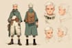 character concept art and character design