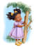 draw african american children book illustrations