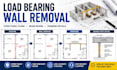 create load bearing wall removal structural plans and beam design