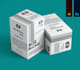 create premium box packaging design with 3d mockup