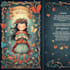 create illustrated fairytale book cover