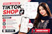 tiktok shop backend VA and store management