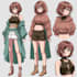 draw character design, character sheet