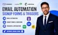 woocommerce mailerlite mailchimp email automation signup forms subscribe trigger