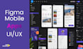 make you mobile ui ux and website ui ux in figma