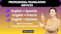 provide expert german technical translation and document localization
