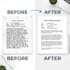 retype PDF documents and images into word or google docs
