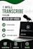 do accurate arabic audio transcription and typing fast