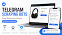 build a telegram bot that monitors prices, stock, or listings