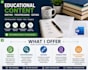 write and edit high quality educational content