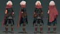 create dnd character art, 2d game character art