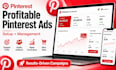 set up and manage profitable pinterest ads campaigns