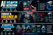 build ai cctv video analytics for fall weapon and violence detection