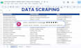 do web scraping, data scraping, and data extraction