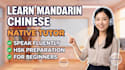 be your professional native chinese tutor for fluency