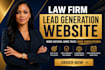 build law firm attorney wordpress lead generation website
