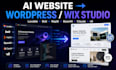 migrate cluade lovable bolt replit base44 ai website to wordpress wix studio