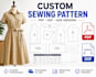 create custom sewing patterns with grading in PDF and dxf