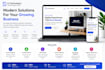 design a modern responsive website