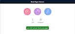 create a responsive interactive rock paper scissors or javascript mini game