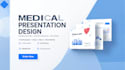 design medical presentation, scientific slides or healthcare case study deck