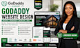 design godaddy website redesign godaddy website develop godaddy website expert