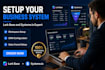 setup lark base and systeme io for your business