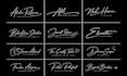 design a handwritten signature logo