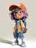 create 2d game character illustration