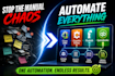 automate close CRM, cognito forms, flodesk and quickbooks