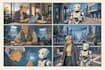 create ai comic book, illustrations any style