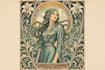 do illustrations in art nouveau style