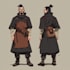 create dnd character design, concept art and illustration