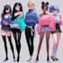 draw anime character concept art sheet