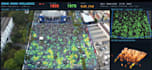 build ai crowd counting system from drone footage