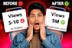 design a professional youtube thumbnail that boosts views
