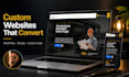 design  a professional wordpress, shopify or HTML website